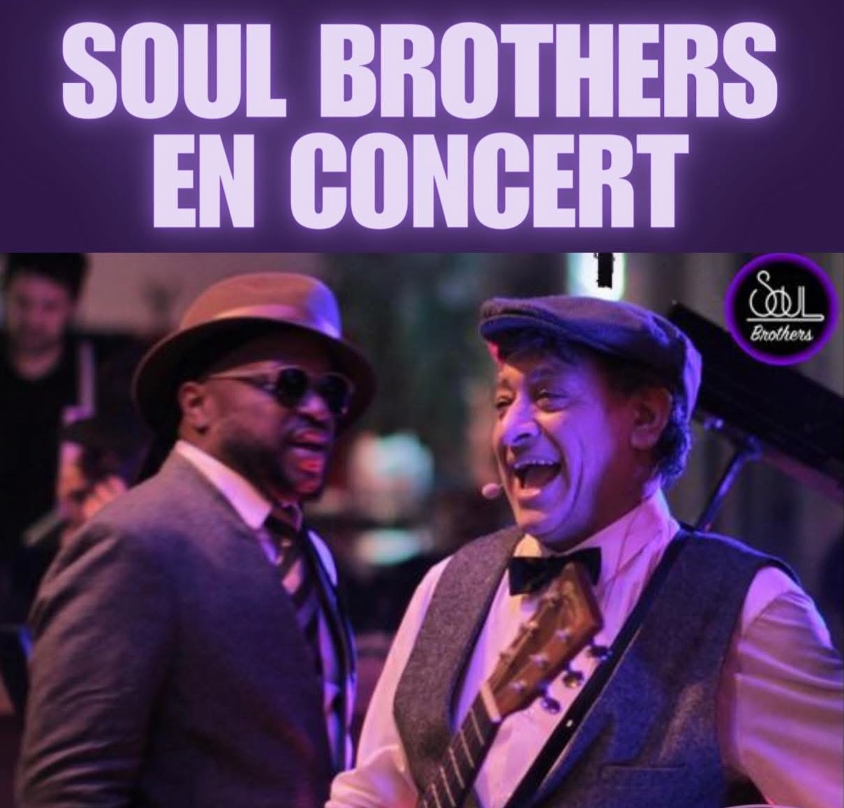 Soul Brothers en live 24 octobre